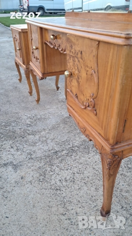 Ретро тоалетка и две шкафчета, снимка 3 - Тоалетки - 52537966