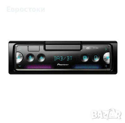 Pioneer SPH-20DAB 1-DIN приемник с DAB/DAB+ цифрово радио, устройство за смартфон (iPhone/Android), снимка 3 - Аксесоари и консумативи - 47485764