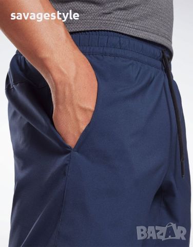 Мъжки къси панталони REEBOK Workout Ready Woven Shorts Navy, снимка 3 - Къси панталони - 45760619