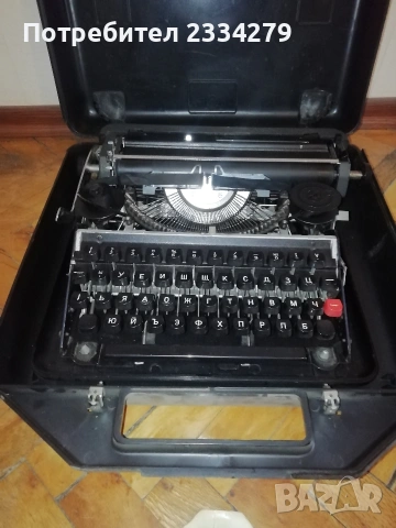 Пишещи печатни машини, стара немска,марка,,АDLER" и българска от 90-те години. , снимка 14 - Антикварни и старинни предмети - 41701030