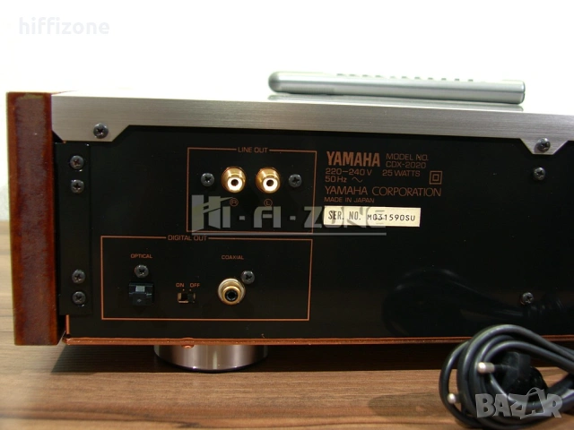 CD плеър   Yamaha cdx 2020 , снимка 10 - Ресийвъри, усилватели, смесителни пултове - 54134361