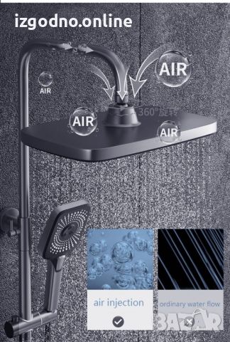 Луксозна мулти душ система с елегантен смесител, снимка 3 - ВИК - 45331806