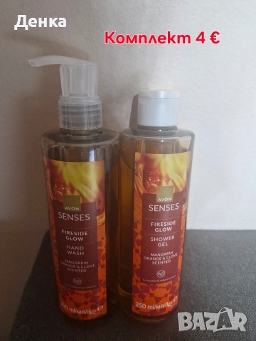 Avon  течен сапун+душ гел 
