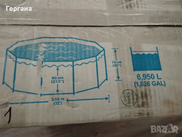 Басейн 3.6 м. на 76 см., снимка 7 - Басейни и аксесоари - 47057467