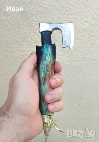 Брадва щука мини брадвичка дъска за рязане , снимка 4 - Ножове - 50462038