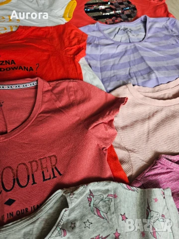 Лот 15 части, 10-11 год., като нови, снимка 6 - Детски Блузи и туники - 45248005