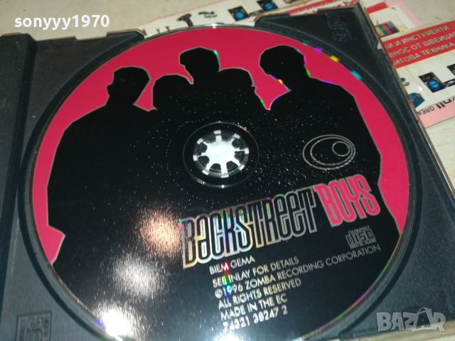 BACKSTREET BOYS CD 2207240825, снимка 2 - CD дискове - 46654508