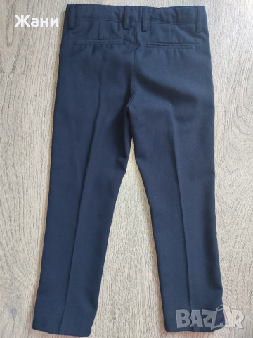 Детски официален черен панталон 116 размер, снимка 7 - Детски панталони и дънки - 51527729