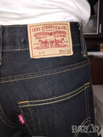  Дънки.Дамски. Levis 511. Оригинал .нови. 30-34., снимка 3 - Дънки - 45686758