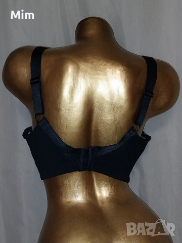 PLAISIR 100 G Черен дантелен сутиен за едра дама , снимка 6 - Бельо - 51842267