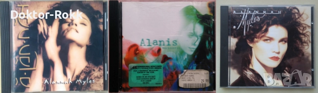 Alannah Myles + Alanis Morissette – CD - оригинални дискове