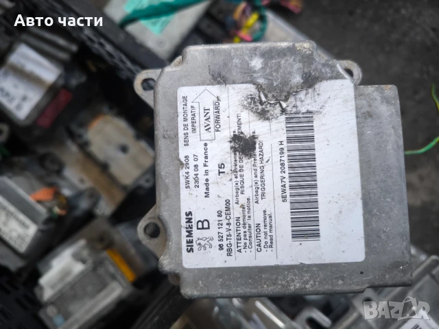 Модул Airbag Peugeot 307 ,9652712180 , 5wk4 2908 , 96 527 121 80 , 5wk42908