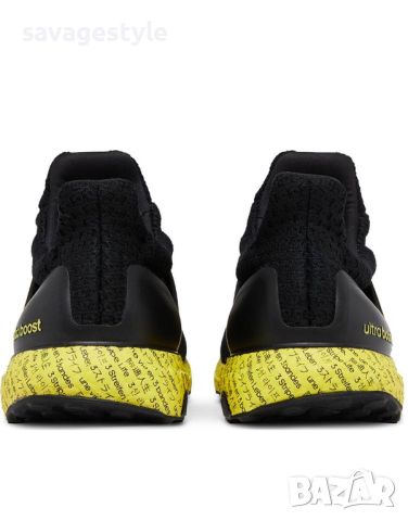 Мъжки маратонки ADIDAS Sportswear Ultraboost 5.0 Dna Running Shoes Black/Yellow, снимка 4 - Маратонки - 46321725