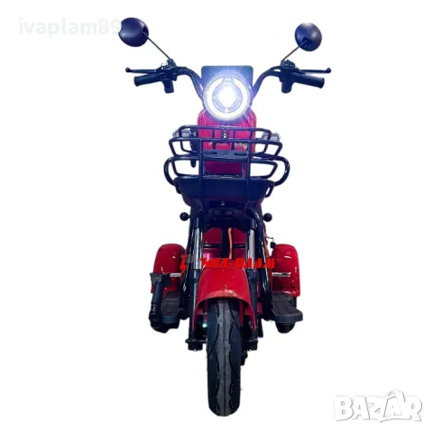 Електрическа триколка MPM 5454-1500W,48V,23Ah-Двуместна-Задно задвижване-2025г, снимка 5 - Мотоциклети и мототехника - 49670329