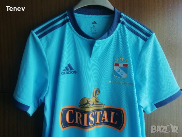 Club Sporting Cristal 2019 Adidas оригинална тениска футболна фланелка Спортинг Кристал , снимка 3 - Тениски - 45580444