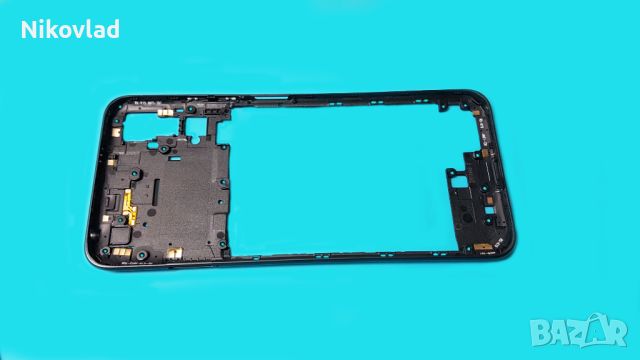 Средна рамка с пластмасови бутони Xiaomi Redmi Note 10 5G