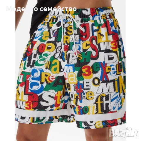 Мъжки къси панталони PUMA Trash Talk All Over Printed Basketball Shorts Multicolor, снимка 2 - Други - 46840179