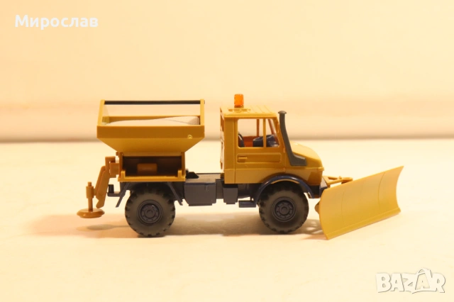 WIKING H0 1/87 MERCEDES UNIMOG КАМИОН КОЛИЧКА МОДЕЛ, снимка 5 - Колекции - 54058626