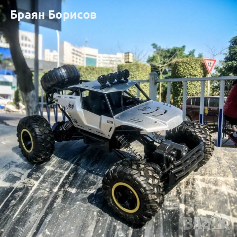 Голям офроуд джип с дистанционно управление, 4х4 TRX4., снимка 2 - Коли, камиони, мотори, писти - 53314903