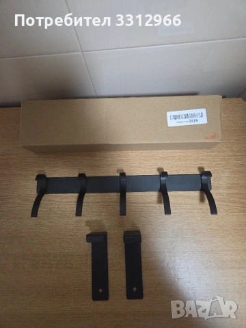 Чисто нова метална закачалка 32см, снимка 2 - Други стоки за дома - 53754625