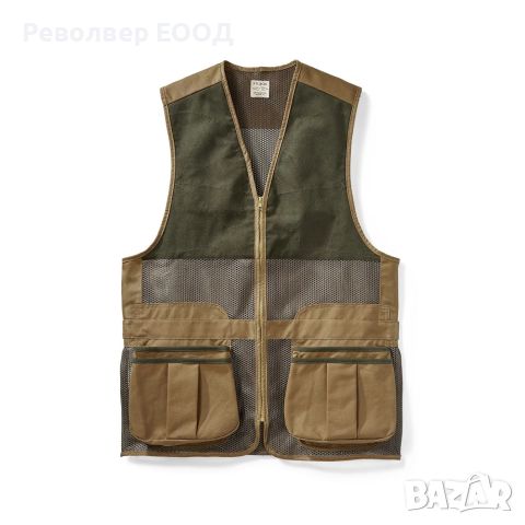 Ловен елек Filson - Light Shooting Vest, в цвят Dark Tan, снимка 1 - Екипировка - 45279546