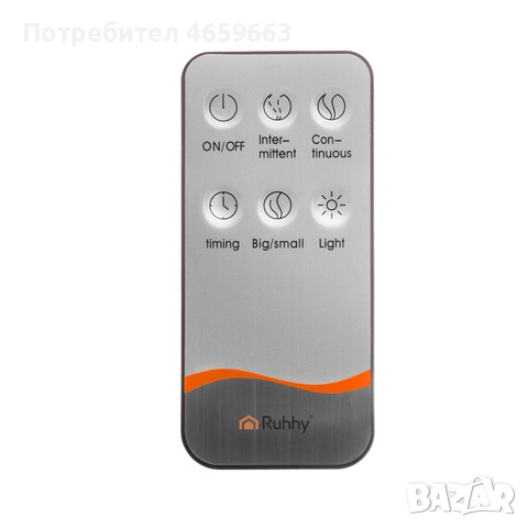 Ултразвуков овлажнител 4 в 1 Ruhhy– арома дифузер, йонизатор и LED лампа с дистанционно, снимка 11 - Овлажнители и пречистватели за въздух - 52526428