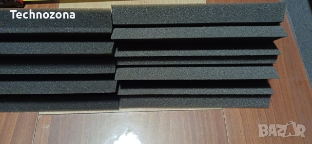 Бас трап акустичен панел 12×12×24 см – черен 4 БРОЯ, снимка 2 - Други - 53406878