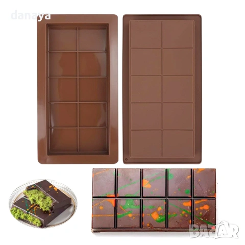 6108 Силиконова форма за дубайски шоколад