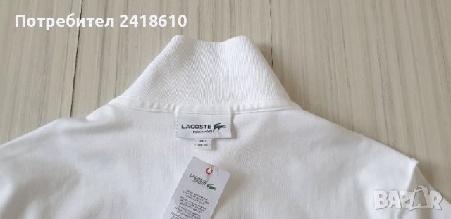 Lacoste Regular Fit  Cotton Mens Size 2 - XS НОВО! ОРИГИНАЛ! Мъжка Тениска!, снимка 15 - Тениски - 45100498