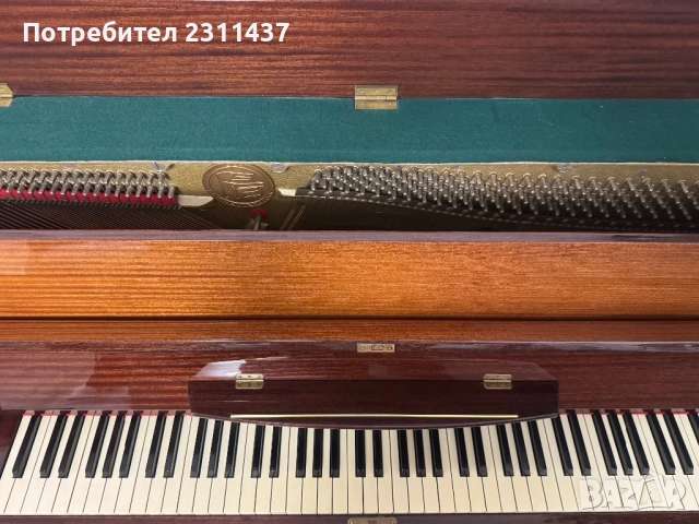 Zimmermann немско пиано, снимка 2 - Пиана - 52003182