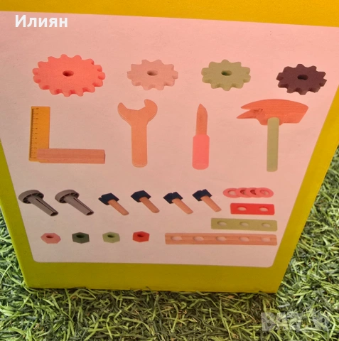 Дървени инструменти за игра 36м+, снимка 3 - Образователни игри - 53788331