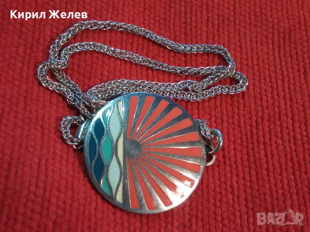 ZOLOTAS 2014 БУТИКОВ ЕМАЙЛИРАН СРЕБЪРЕН МЕДАЛЬОН СРЕБРО 925 ГЪРЦИЯ с СРЕБЪРЕН ЛАНЕЦ СРЕБРО 925 43777, снимка 16 - Колиета, медальони, синджири - 49427597