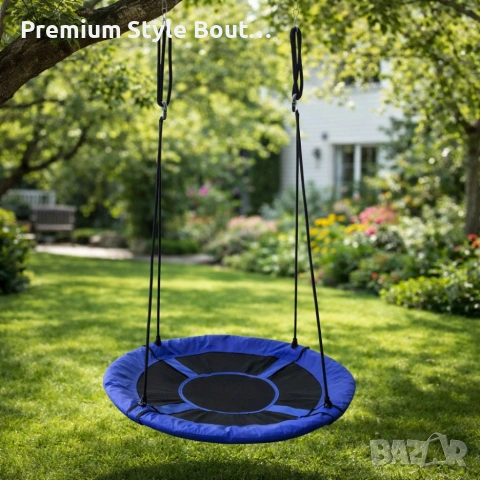 Градинска люлка - Щъркелово гнездо - модерен дизайн и издръжлива конструкция, снимка 9 - Градински мебели, декорация  - 53891467