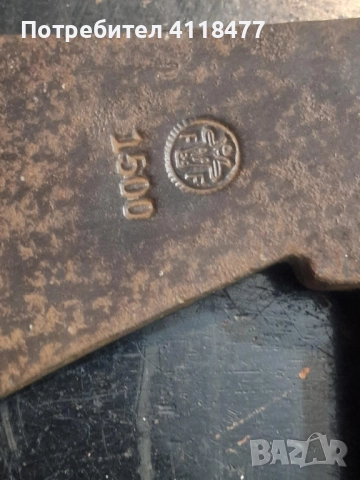 Стари немски топори , снимка 3 - Градински инструменти - 52428403