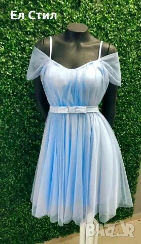 🌹Дамска рокля С тюл., снимка 4 - Рокли - 53961283