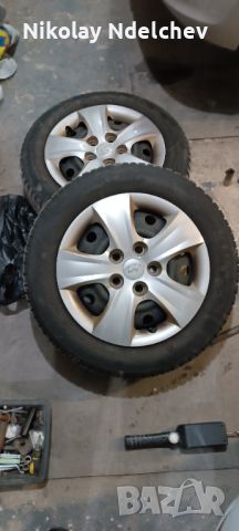 Зимни гуми с джанти 15 ", снимка 4 - Гуми и джанти - 45752603