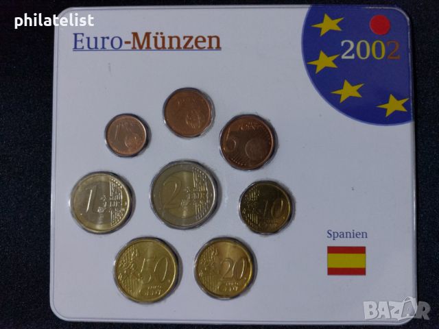 Испания 2001 - Евро сет - комплектна серия от 1 цент до 2 евро, снимка 1 - Нумизматика и бонистика - 46552167