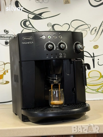 Кафемашина кафе автомат delonghi magnifica с гаранция, снимка 7 - Кафемашини - 53986802