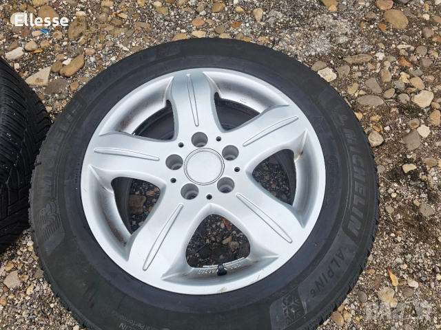 Алуминиеви джанти 16 цола Мерцедес 225/55/16, снимка 3 - Гуми и джанти - 52024620