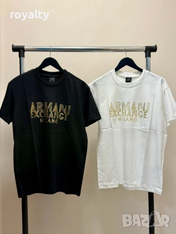 Armani Exchange Нови Мъжки Тениски Два Цвята 
