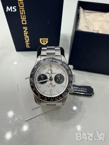 Нов! Pagani Design Seiko VH63, снимка 2 - Мъжки - 52997726