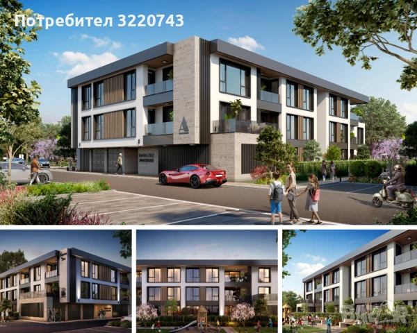 Тристаен апартамент в бутиков комплекс Garden View