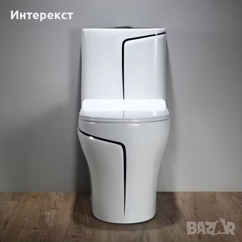Керамичен тоалетен комплект за баня , снимка 4 - ВИК - 45892627
