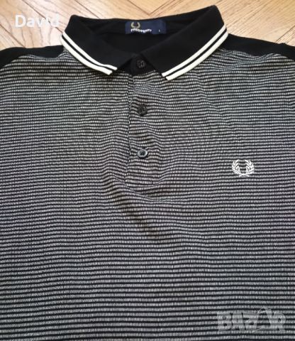 Оригинална фланелка на Fred Perry, снимка 5 - Тениски - 46202072