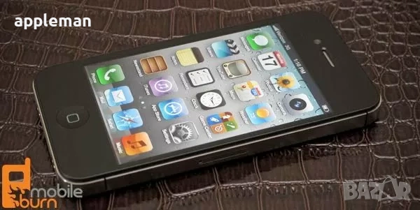 Apple iPhone 4S  16Gb Black Фабрично отключен Айфон телефон, снимка 2 - Apple iPhone - 38305526