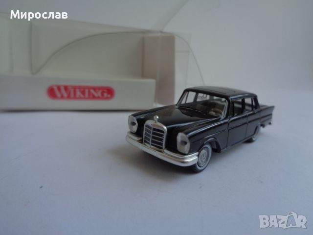 WIKING 1:87 H0 MERCEDES 220 S ИГРАЧКА КОЛИЧКА МОДЕЛ, снимка 5 - Колекции - 46412317