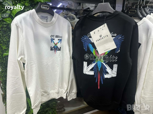 Off-White Мъжки Блузи Два Цвята 