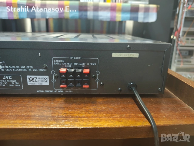 JVC RX-3 L Стерео Ресивър, снимка 11 - Ресийвъри, усилватели, смесителни пултове - 54088311