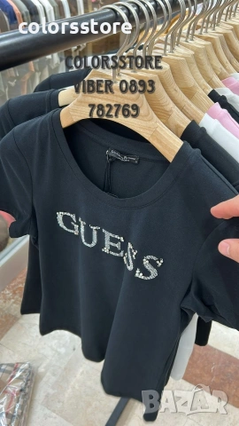 Дамска тениска Guess -BR80k, снимка 1 - Тениски - 45593750
