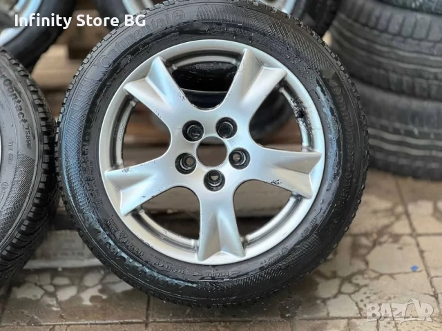 🚗❄️ Комплект джанти 16” за Alfa Romeo 147 + зимни гуми❄️🚗, снимка 2 - Гуми и джанти - 53462246